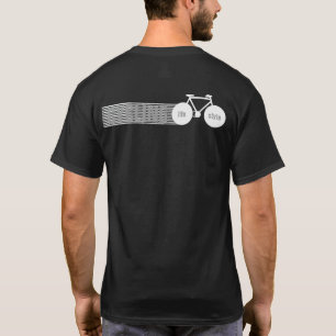 Camiseta ciclo . estilo de vida de la bicicleta