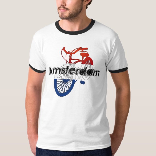 Camiseta Ciclo holandés de Amsterdam Holanda (Anverso)