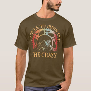 Camiseta Ciclo Para Quemar El Loco Ciclo De Biker 645