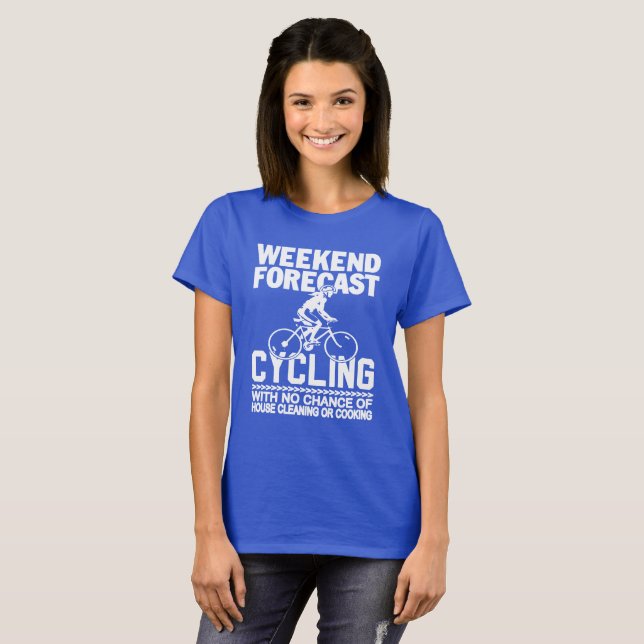 CAMISETA CICLO PREVISTO FIN DE SEMANA (Anverso completo)