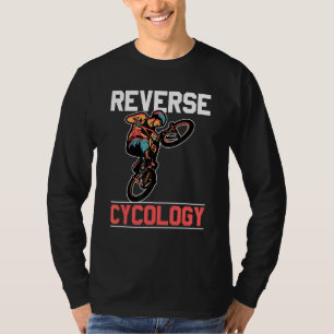 Camiseta Ciclografía inversa en bicicleta en bicicleta Bmx