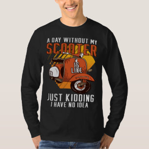 Camiseta Ciclomotor Scooter Motocicletas Motorizadas Motoci