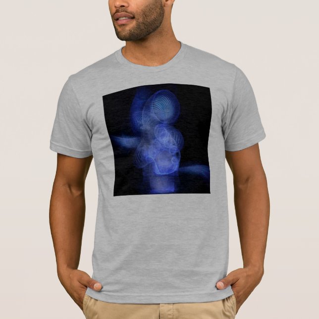 Camiseta Ciclón azul (Anverso)