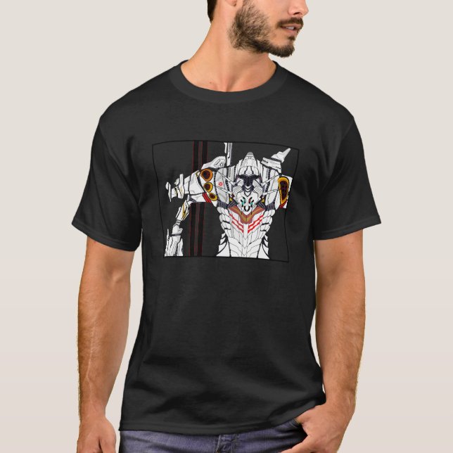 Camiseta Ciclón Mecha Robot (Anverso)
