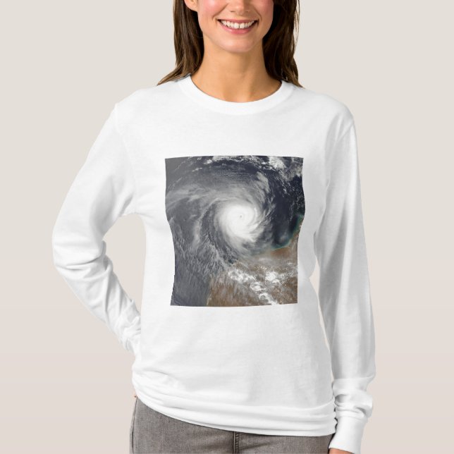 Camiseta Ciclón tropical Billy frente a Australia (Anverso)