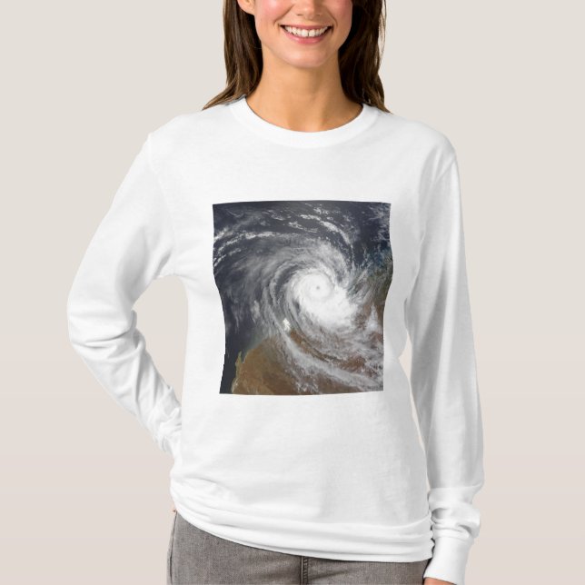Camiseta Ciclón tropical Billy sobre Australia 2 (Anverso)