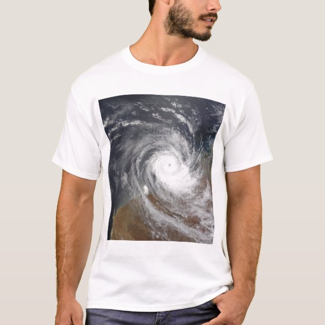 Camiseta Ciclón tropical Billy sobre Australia 2 (Anverso)