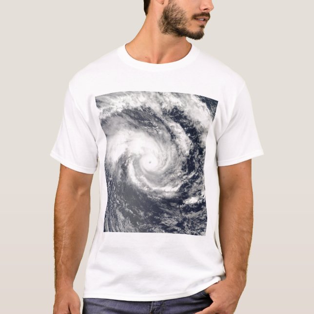 Camiseta Ciclón tropical Edzani en el sur de India (Anverso)