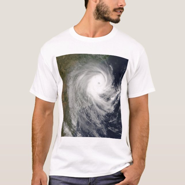 Camiseta Ciclón tropical Favio sobre Mozambique (Anverso)