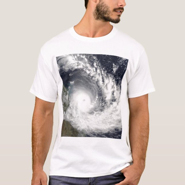 Camiseta Ciclón tropical Hamish sobre Australia (Anverso)