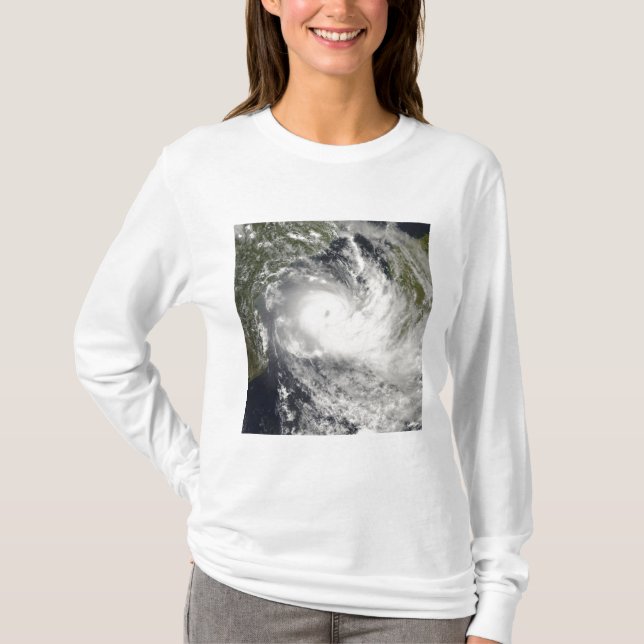 Camiseta Ciclón tropical Jokwe en el canal de Mozambique (Anverso)