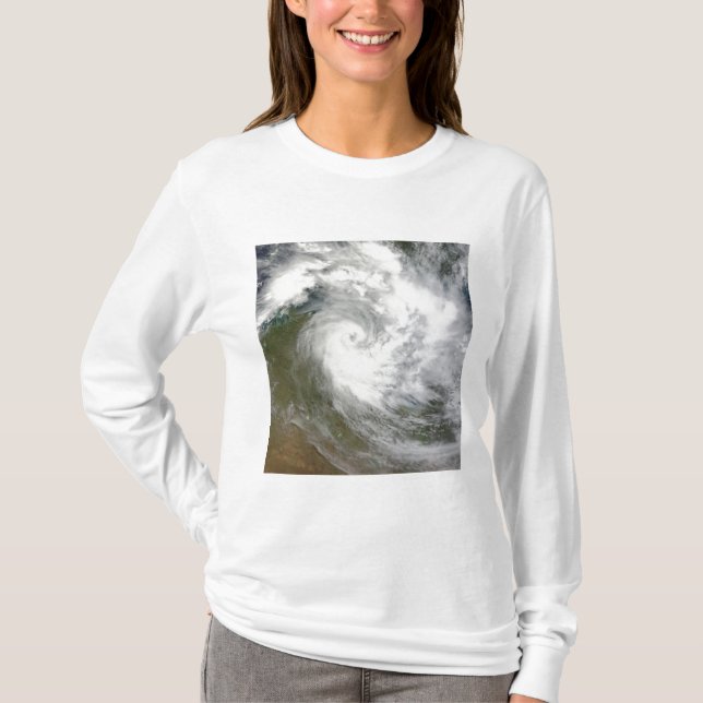 Camiseta Ciclón tropical Paul sobre Australia (Anverso)