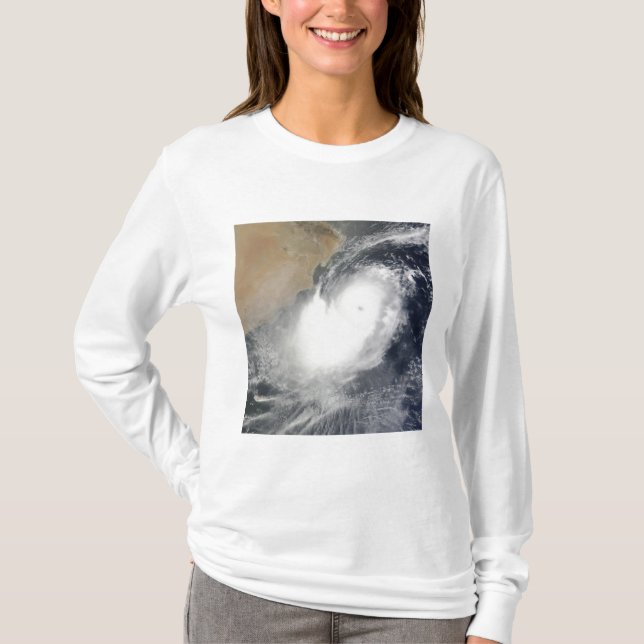 Camiseta Ciclón tropical Phet en el mar Arábigo (Anverso)