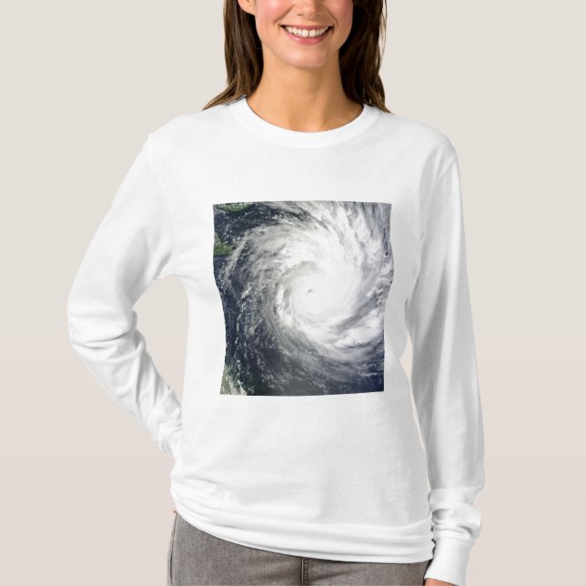 Camiseta Ciclón tropical Yasi (Anverso)