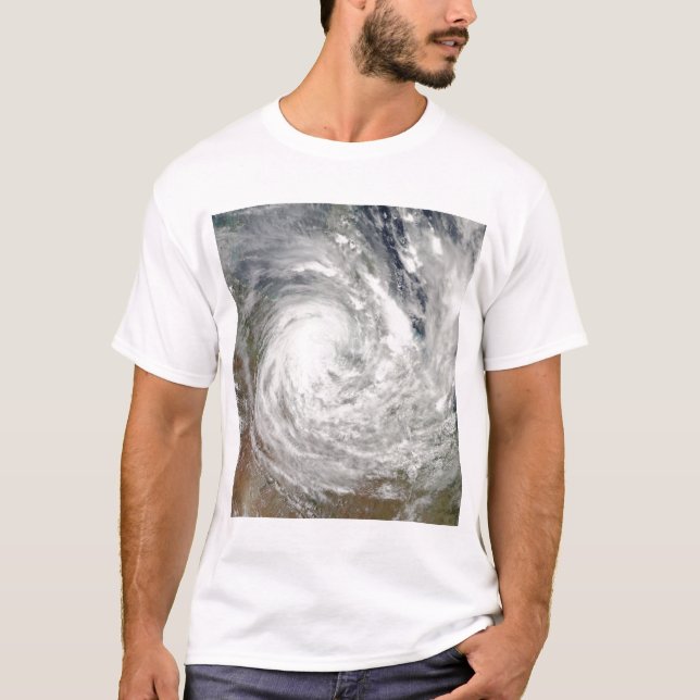 Camiseta Ciclón tropical Yasi sobre Australia 2 (Anverso)