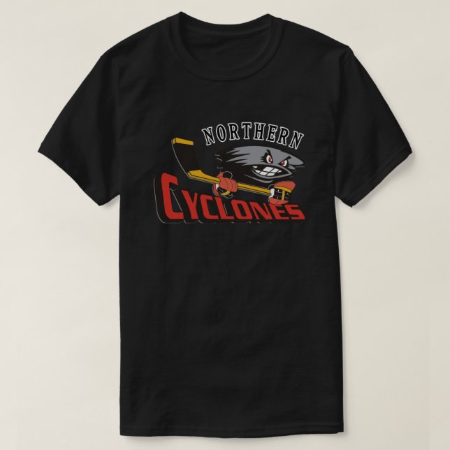 Camiseta Ciclones septentrionales 1 (Diseño del anverso)