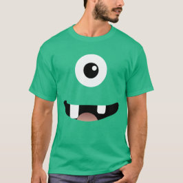 Camiseta Cíclopes divertidos disfraz de Halloween con un mo