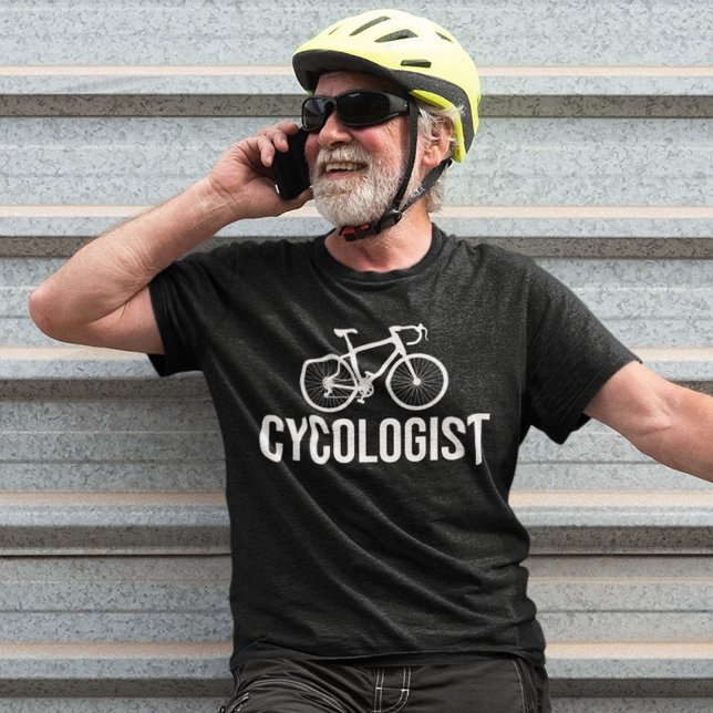 Camiseta Cicología Cíclica Graciosa Para Los Amantes De La  (Subido por el creador)