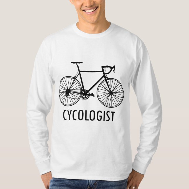Camiseta Cicologistas Hombres - Cycologist Women - Funny Bi (Anverso)