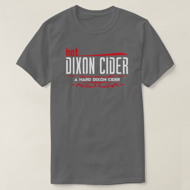 Camiseta Cider dixon caliente  (Diseño del anverso)