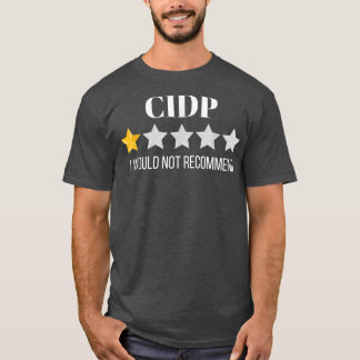 Camiseta CIDP no recomendaría a CIDP
