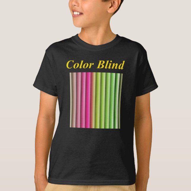Camiseta Ciego de color (Anverso)