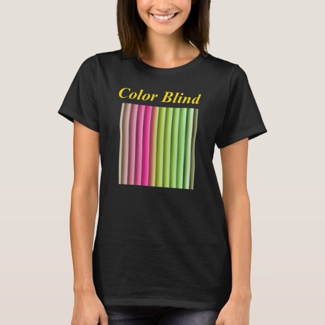 Camiseta Ciego de color (Anverso)