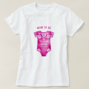 Camiseta Cielito Lindo traje de chica de bebé ducha Mamá Pa