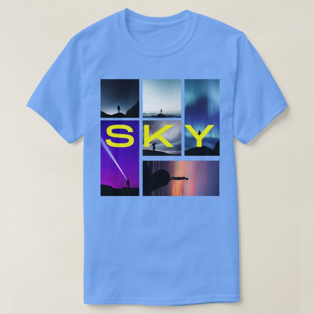 Camiseta Cielo (Diseño del anverso)
