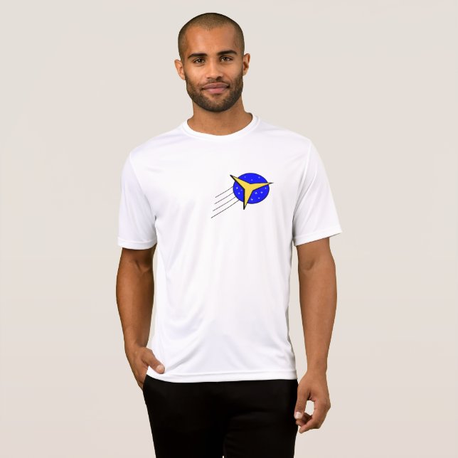 Camiseta Cielo azul de FAD3D (Anverso completo)