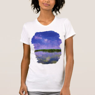 Camiseta Cielo azul de verano y agua