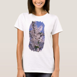 Camiseta Cielo azul del árbol de cerezas amargas