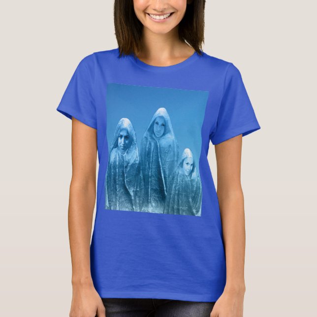 Camiseta Cielo azul helado (Anverso)
