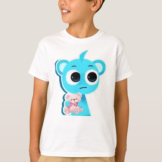 Camiseta Cielo azul lindo de Sprunki (Anverso)