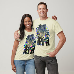 Camiseta Cielo azul oscuro