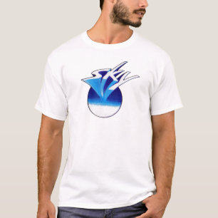 Camiseta Cielo (blanco y oscuro)