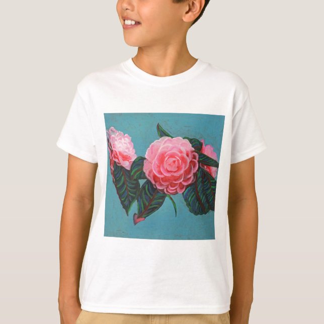Camiseta Cielo de Camellia Japonica (Anverso)