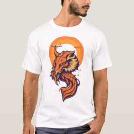 Camiseta cielo de dragón