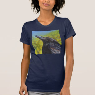Camiseta Cielo de la primavera del cuervo
