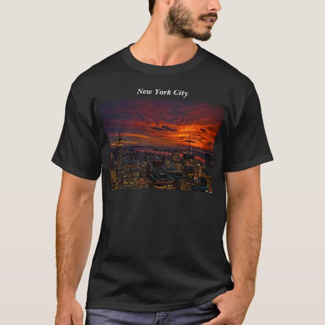 Camiseta Cielo de Manhattan (Anverso)