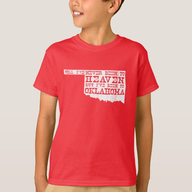 Camiseta Cielo de Oklahoma (Anverso)