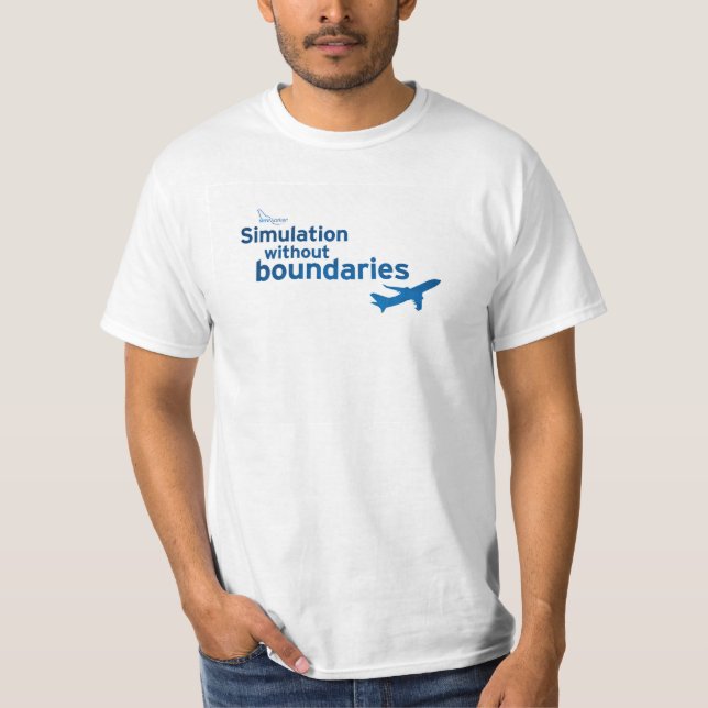 Camiseta cielo de papel 5 del simMarket (Anverso)