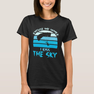 Camiseta Cielo Divertido Paracaidismo Paracaidista Excusa M