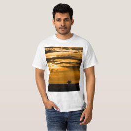 Camiseta Cielo dorado
