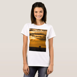 Camiseta Cielo dorado