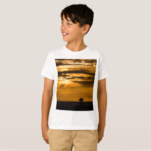 Camiseta Cielo dorado