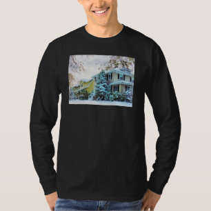 Camiseta Cielo invernal de acero