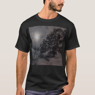 Camiseta Cielo Nocturno Con La Luna