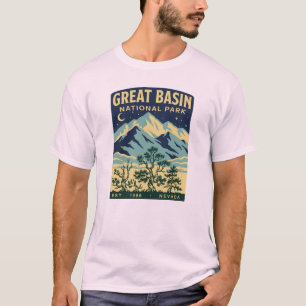 Camiseta Cielo Nocturno del Parque Nacional Gran Cuenca