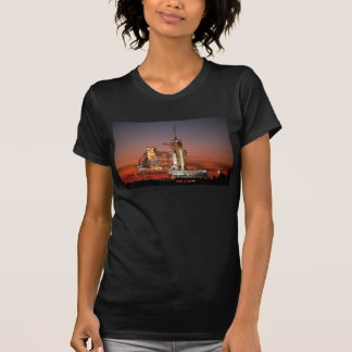 Camiseta Cielo rojo para el lanzamiento del transbordador e